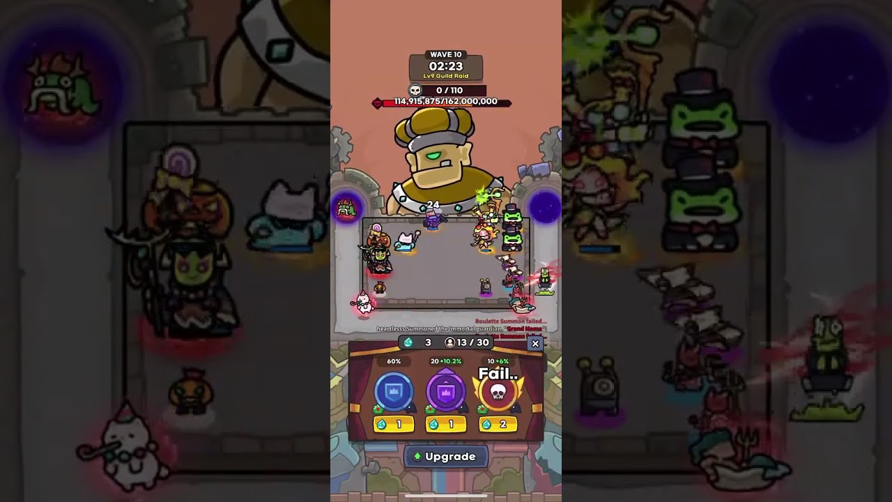 What the Luck? Guild raid 67m run