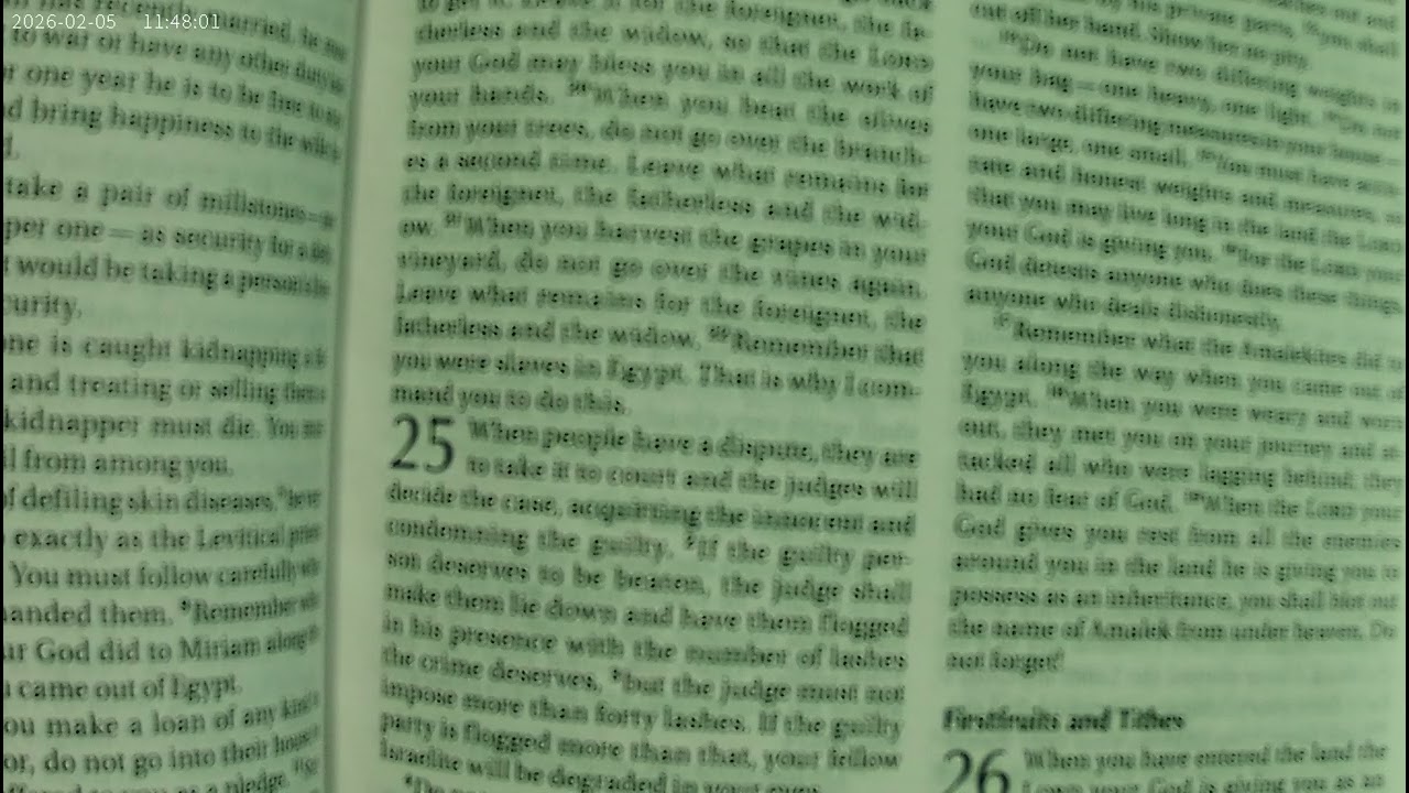 Deuteronomy Chapter 25