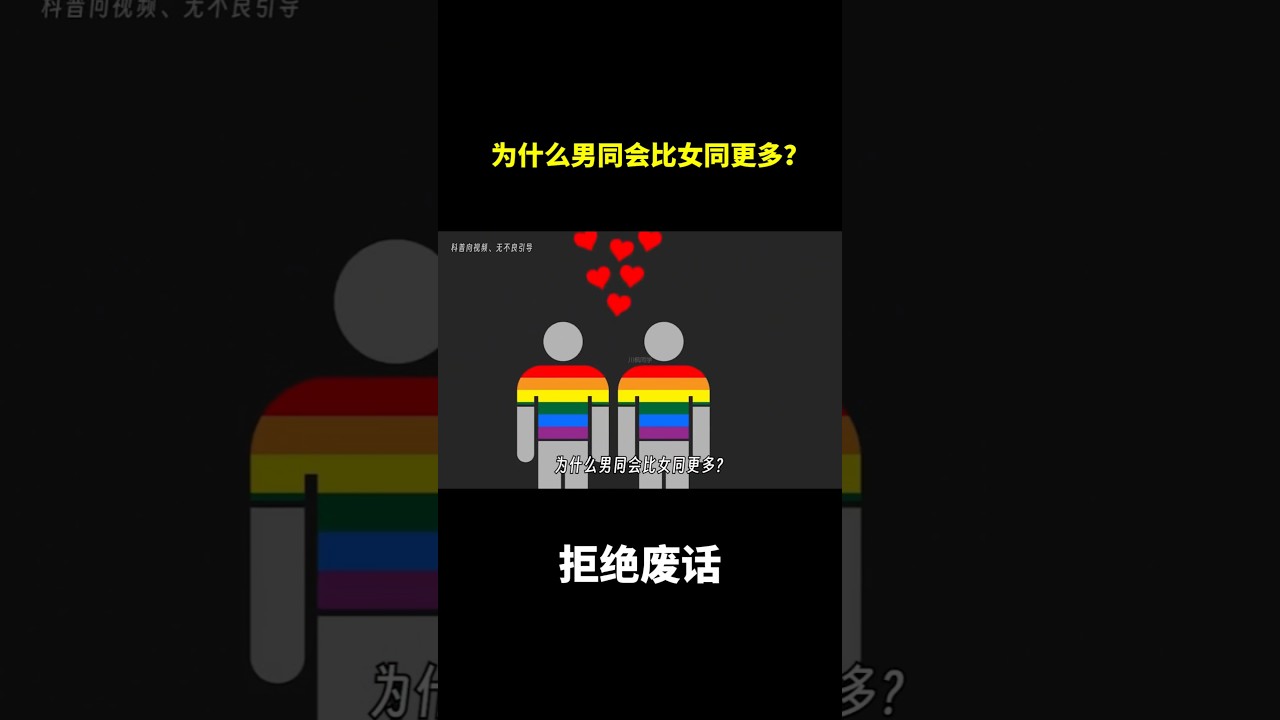 为什么男同会比女同更多？ #冷知识 #涨知识