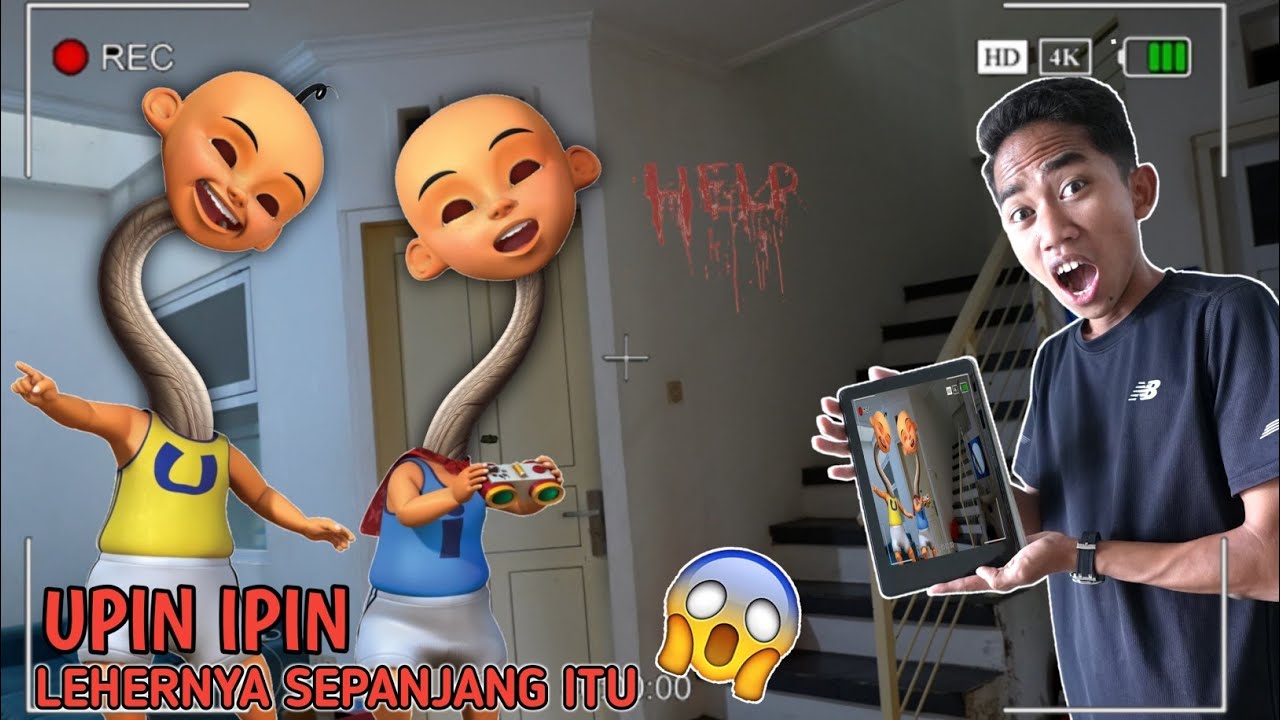 TEREKAM CCTV!! H4NTU UPIN DAN IPIN LEHER PANJANG? KOK JADI BEGINI😱 | Mikael TubeHD