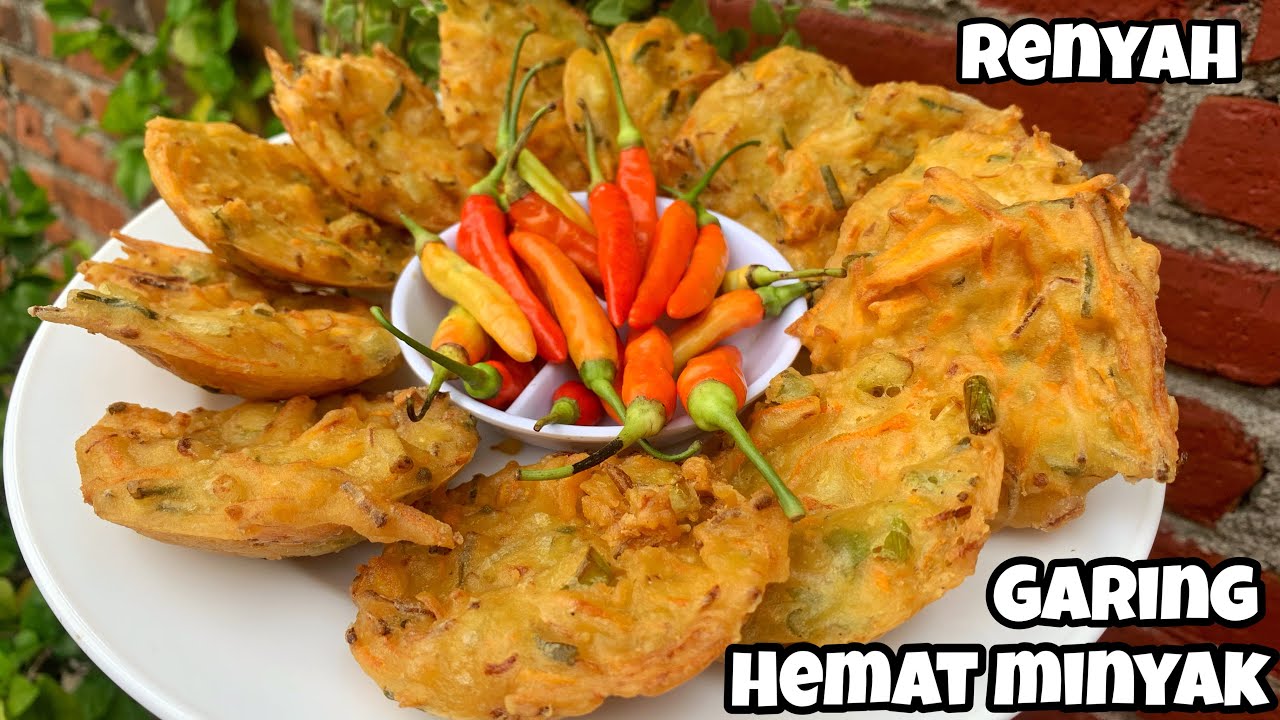 Anda selalu gagal bikin bakwan sayur renyah? Anda wajib tonton sekarang!Garing,crispy,tdk berminyak