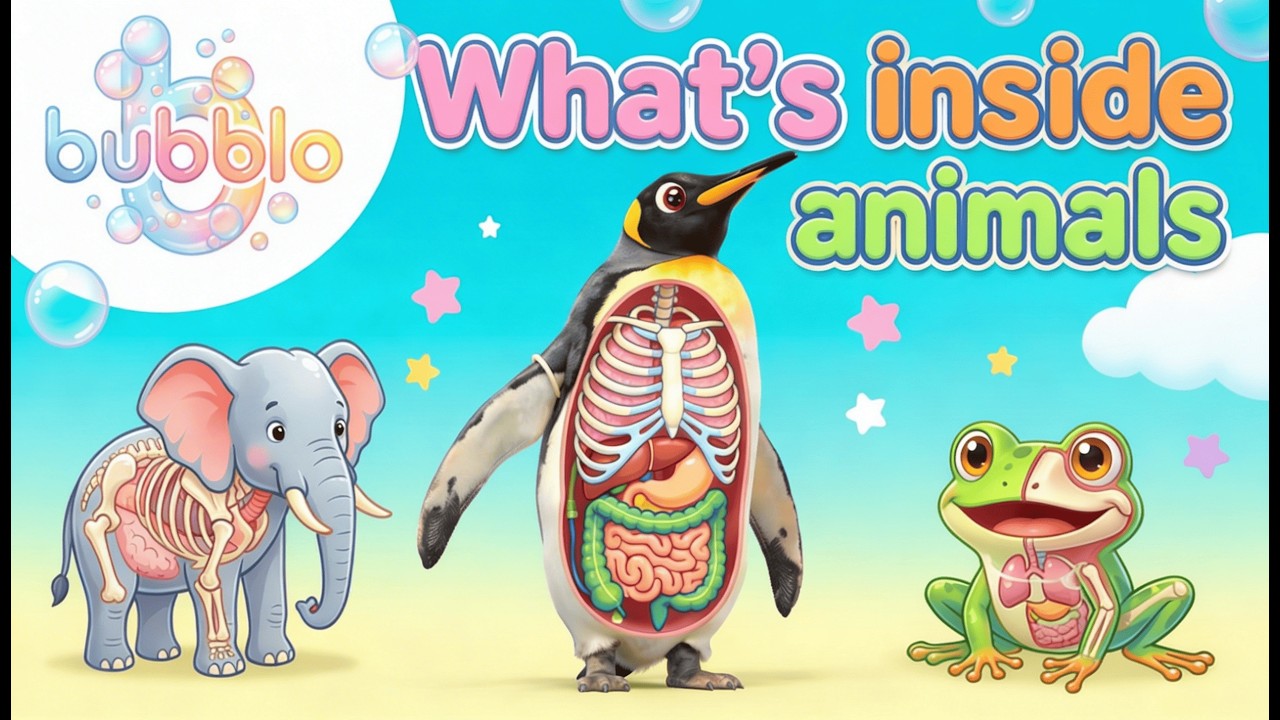 Inside Amazing Animals for Kids 🐘🐬 | Learn About 15 Animals