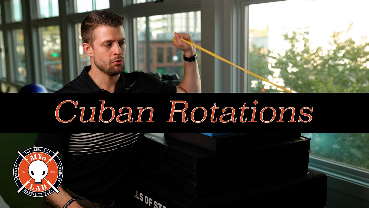 Cuban Rotations: Build Bulletproof Shoulders & Scapular Control | MYo Lab Health & Wellness