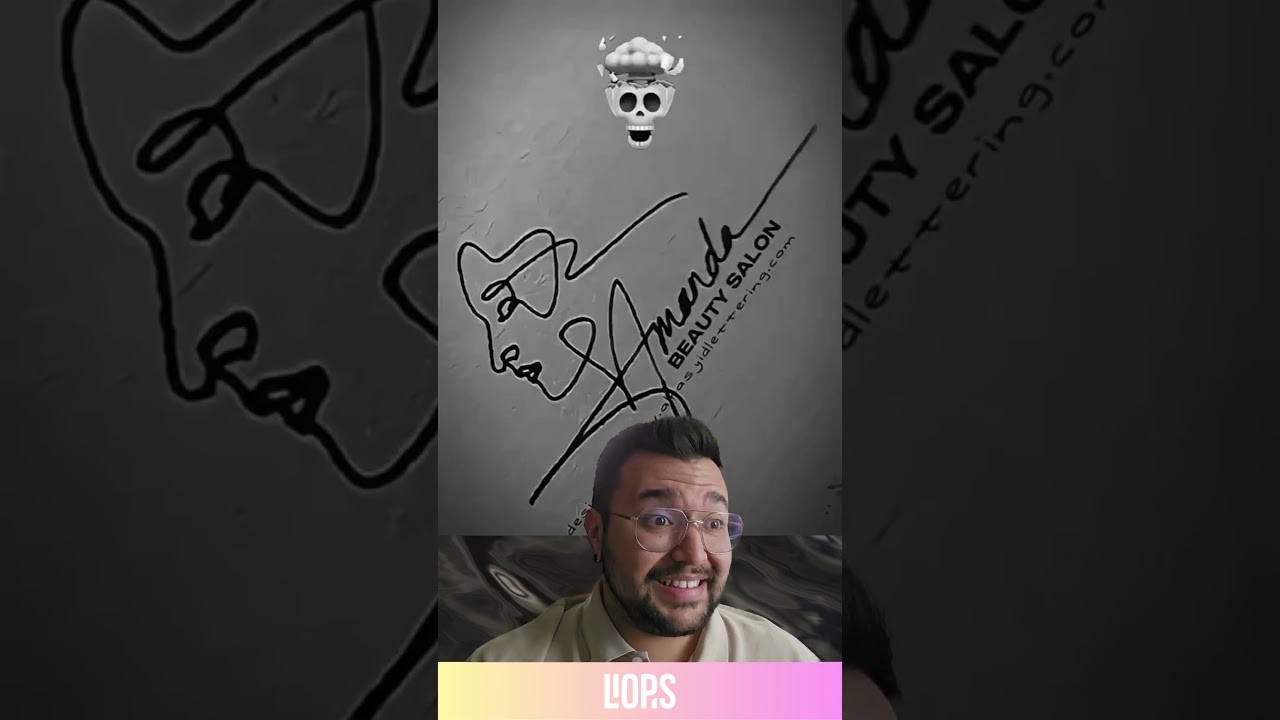 Las mejores firmas del mundo, &iquest;la tuya es similar? #firma #caligraf&iacute;a #satisfying #viral #signos