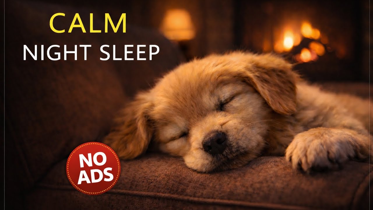 Calm Night Music for separation Anxiety Relief (Gentle Sleep Sounds-1 Hour).