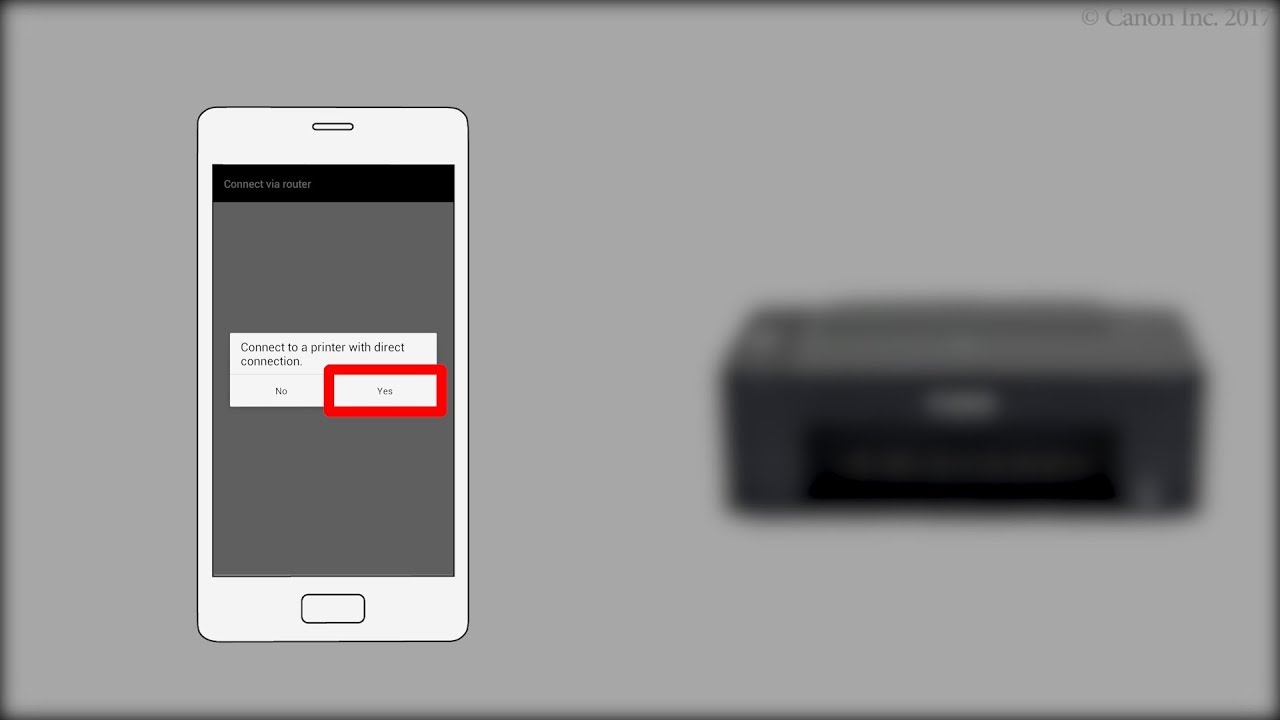 Подключение к смартфону с помощью прямого подключения (Android) (TS3100 series / E3100 series)