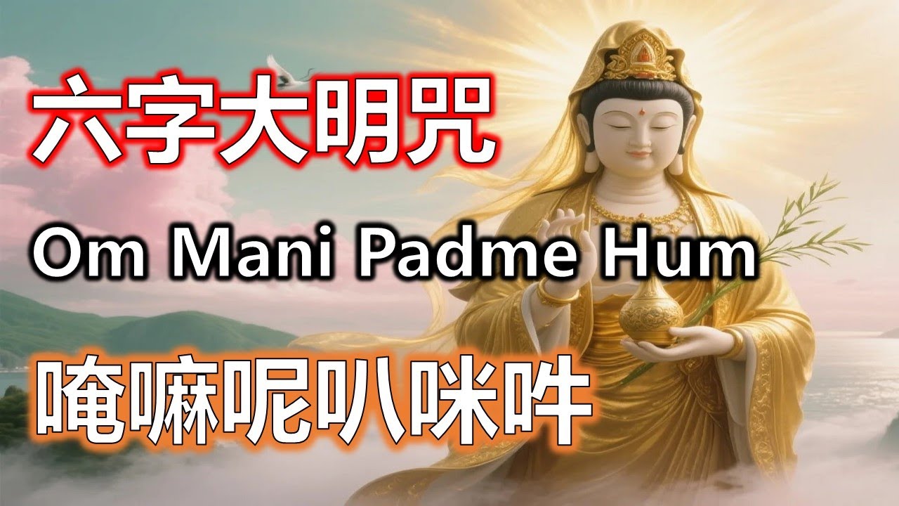六字大明咒的神奇感應，六字真言消災避難護佑全家#大悲咒#觀世音菩薩#準提咒#准提咒