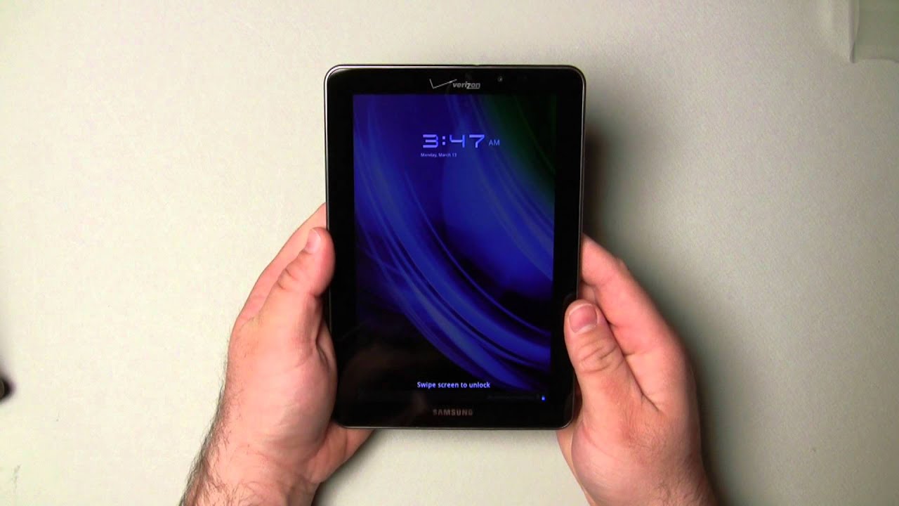 Samsung Galaxy Tab 7.7 Unboxing