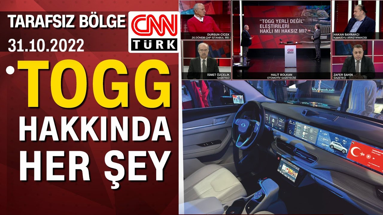 TOGG hakkında her şey Tarafsız Bölge'de konuşuldu - 31.10.2022 Pazartesi