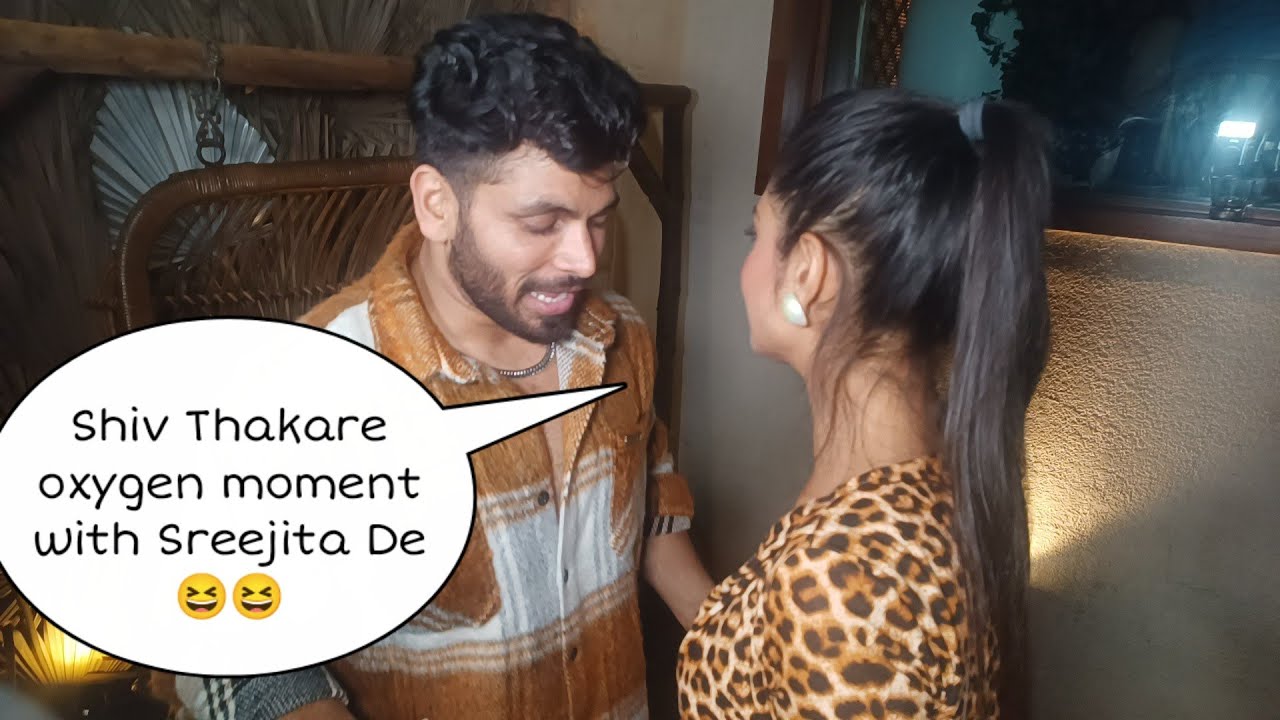 Funny moment : Shiv Thakare, Abdu Rozik & Sreejita De after MANDALI 'S party