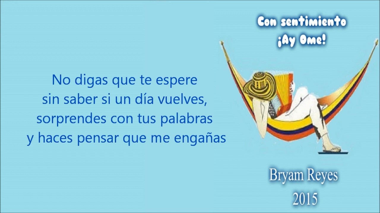 No me Resignaré Binomio de Oro |Letra|