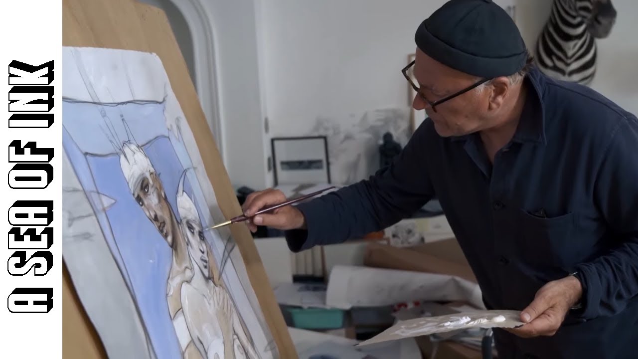 In the Studio: Enki Bilal (The Nikopol Trilogy, Animal'Z, Monster)