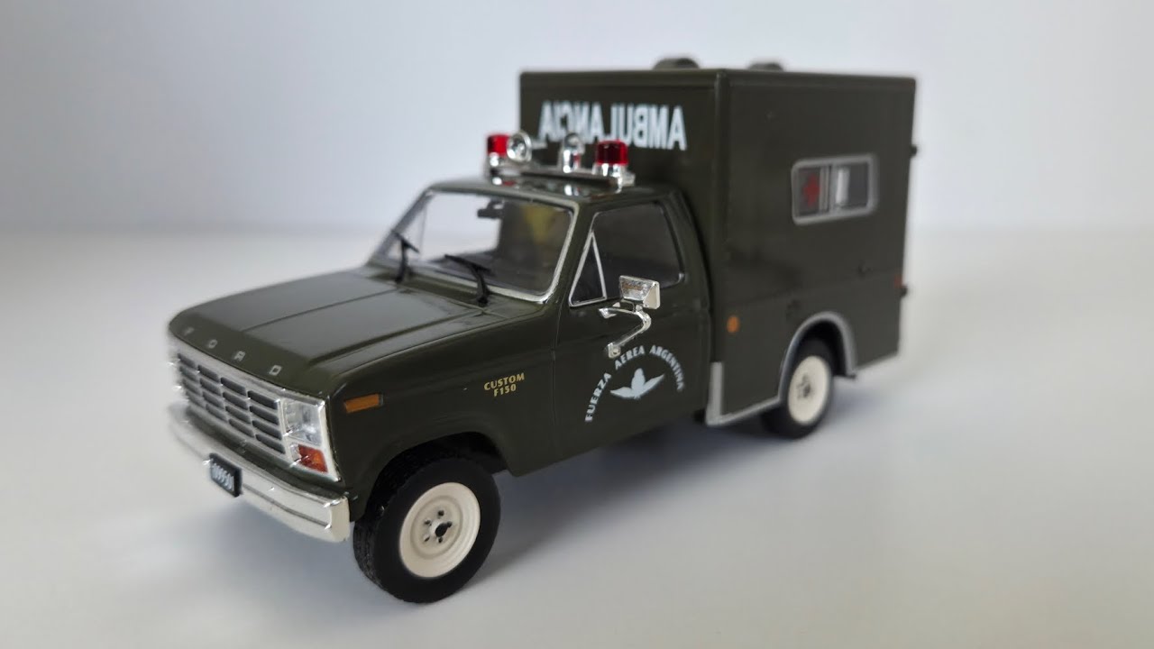 Altaya 1:43 Ford F-150 Ambulancia#altaya #diecasttrucks #scale #fordtrucks 