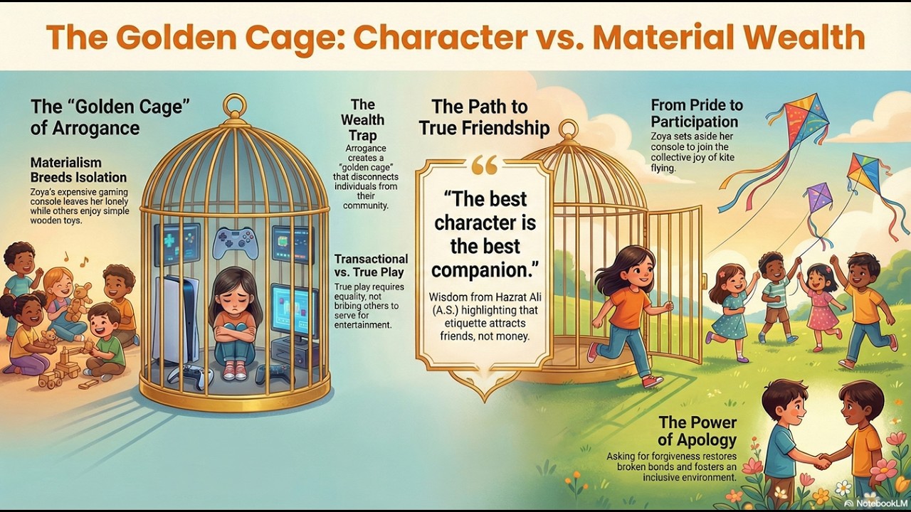 The Girl with the Golden Cage  A Lesson on Manners