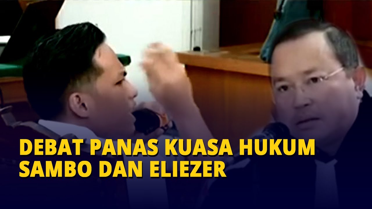[FULL] Nada Tinggi! Adu Mulut Richard Eliezer dan Kuasa Hukum Sambo Saat di Persidangan