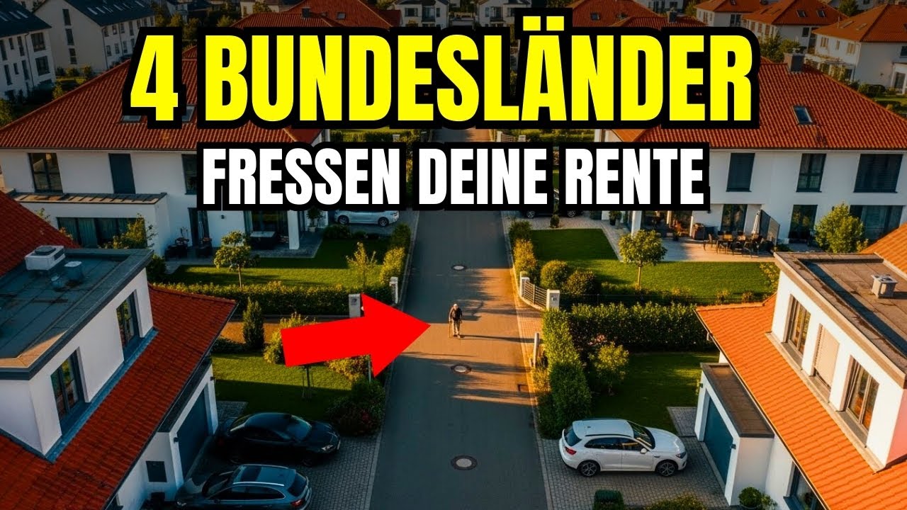 RENTEN-SCHOCK 2026: Diese 4 Bundesl&auml;nder RUINIEREN Rentner Finanziell
