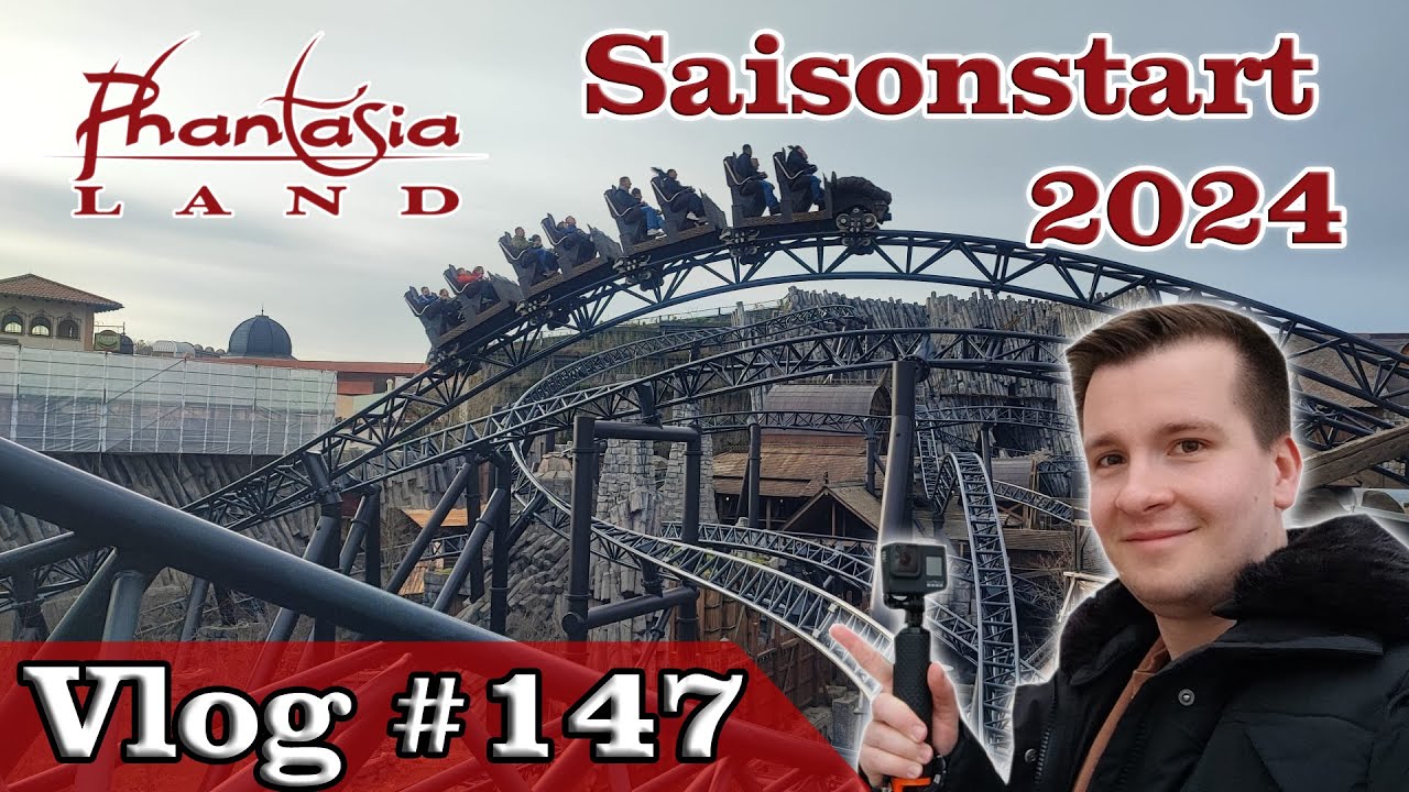 Phantasialand Saisonstart 2024 - Besondere Umstände & voller Park | Vlog #147