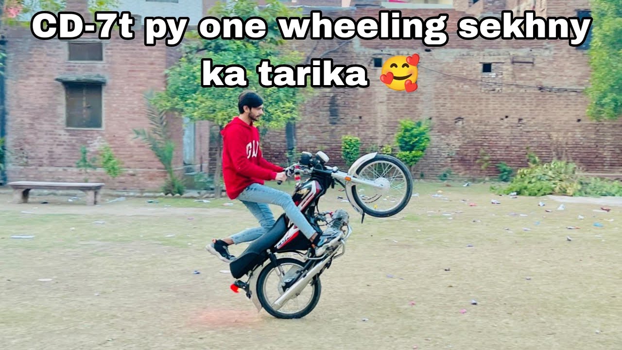 2025 Model CD-70 pay One Wheeling krny ka mukamal tarika