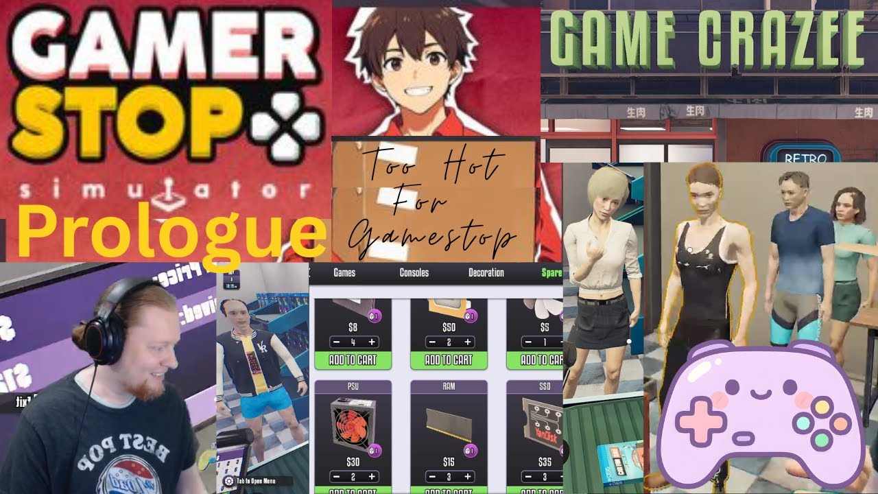 Шопинг как терапия | Симулятор Gamer Stop | Пролог