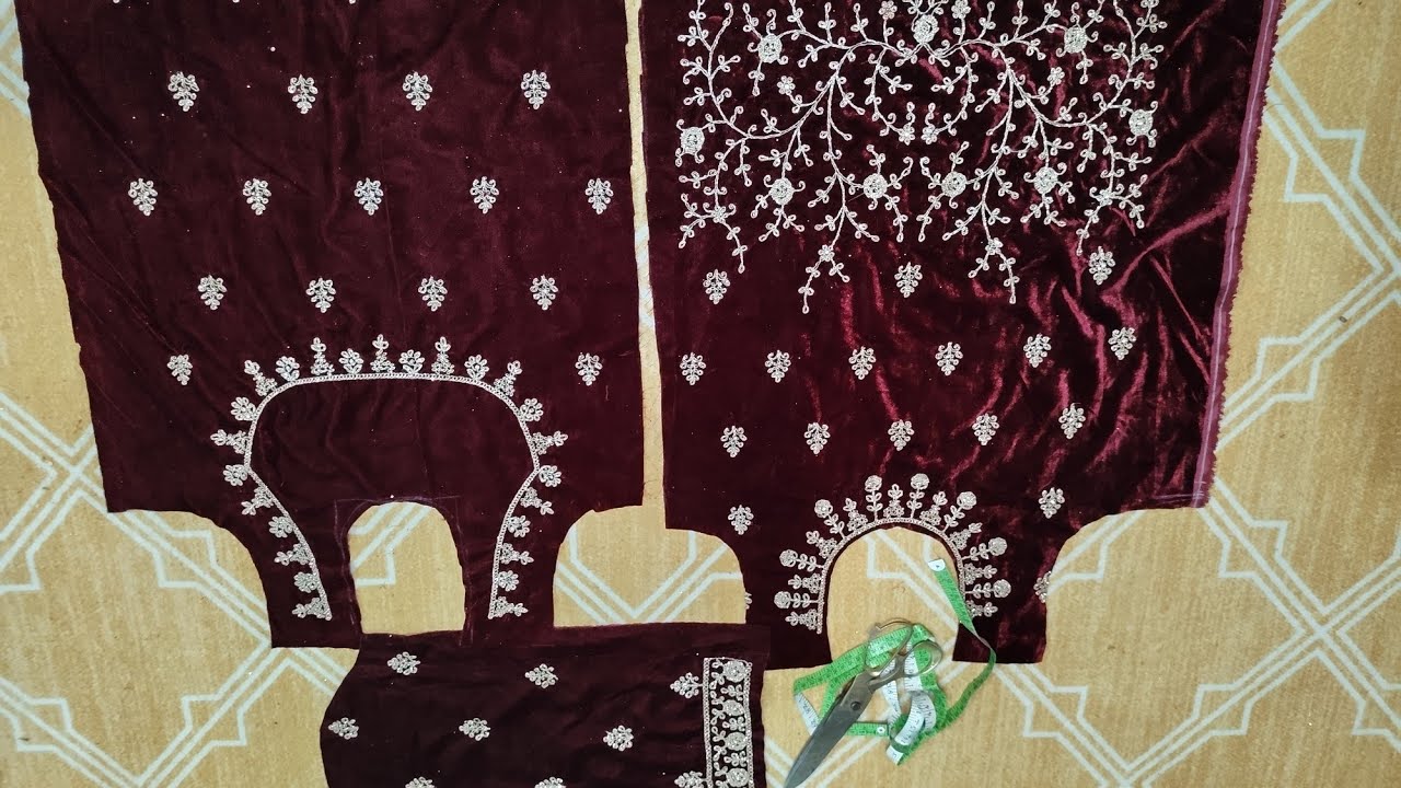 Sharara/ jacket/ kaise banate /hain/ cutting karne/ ka/tarika 