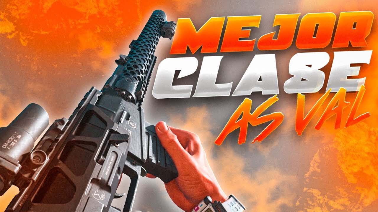 LA MEJOR CLASE PARA LA NUEVA AS VAL EN COD WARZONE