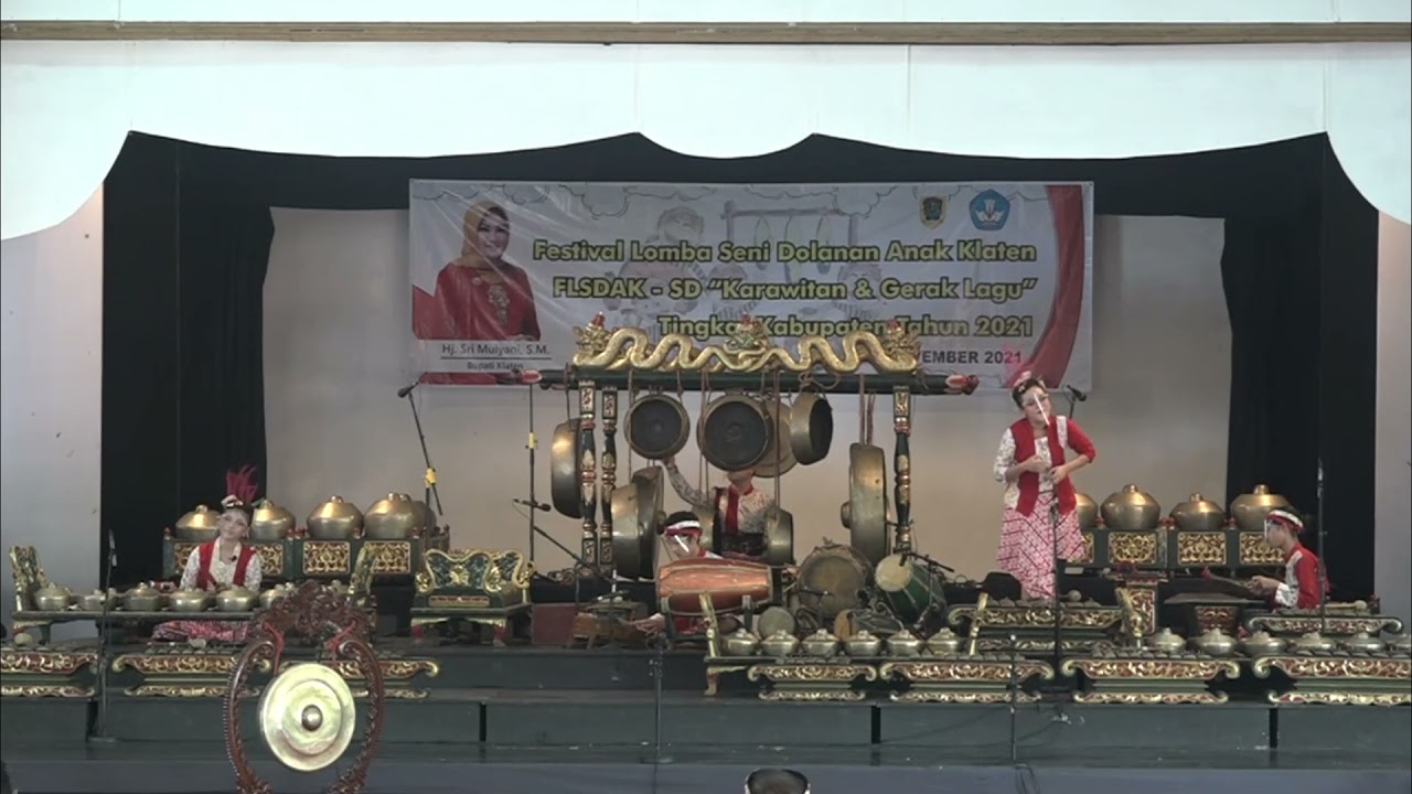 Aji Saka - Musik Tradisional SMP Krista Gracia - Bintang Tamu di FLSDAK SD se Kabupaten Klaten 2021