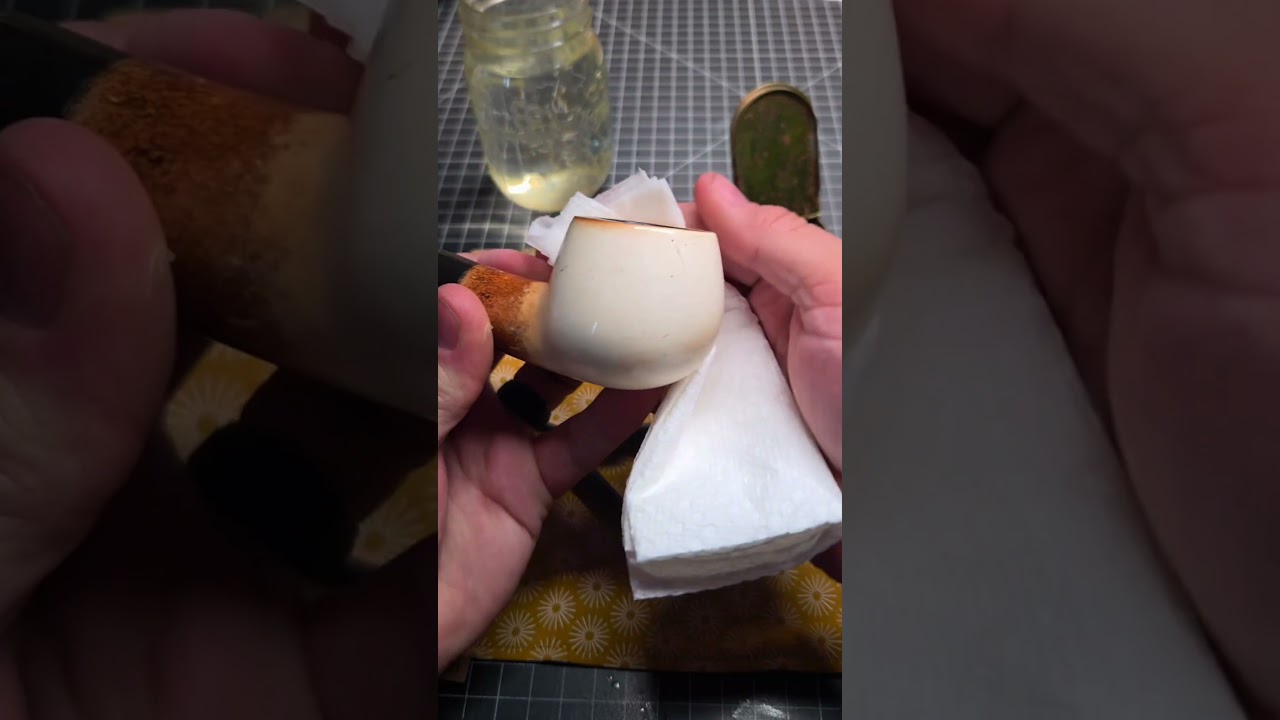 Meerschsum Maintenance Tip! #YTPC #pipesmoking #meerschaum #pipesmokingcommunity