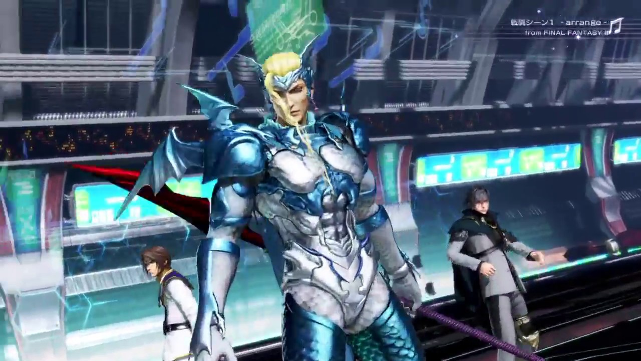 DISSIDIA FF NT OPEN &beta; TEST JP PS4PRO:gmoyajp cecil vs kain (cain) cpu.
