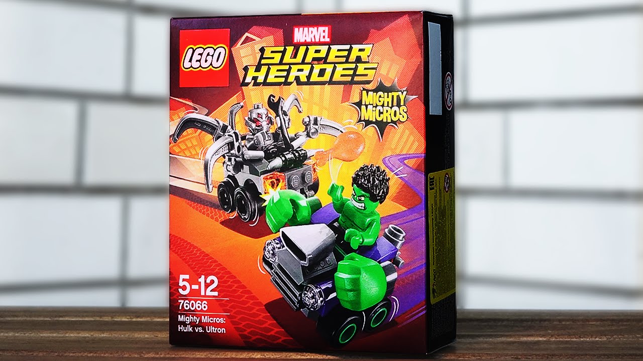 ХАЛК И АЛЬТРОН  (LEGO Mighty Micros 76066)