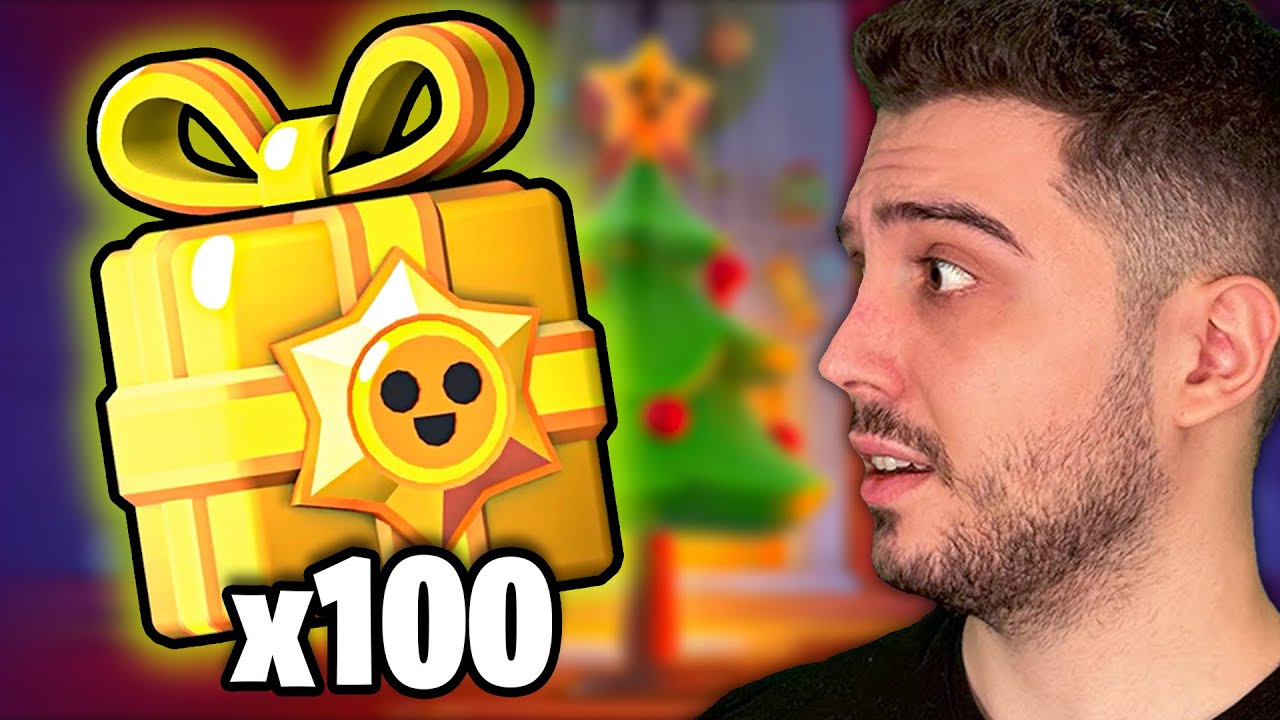 100 TANE YILBAŞI HEDİYESİ AÇTIM 🎁 Brawl Stars