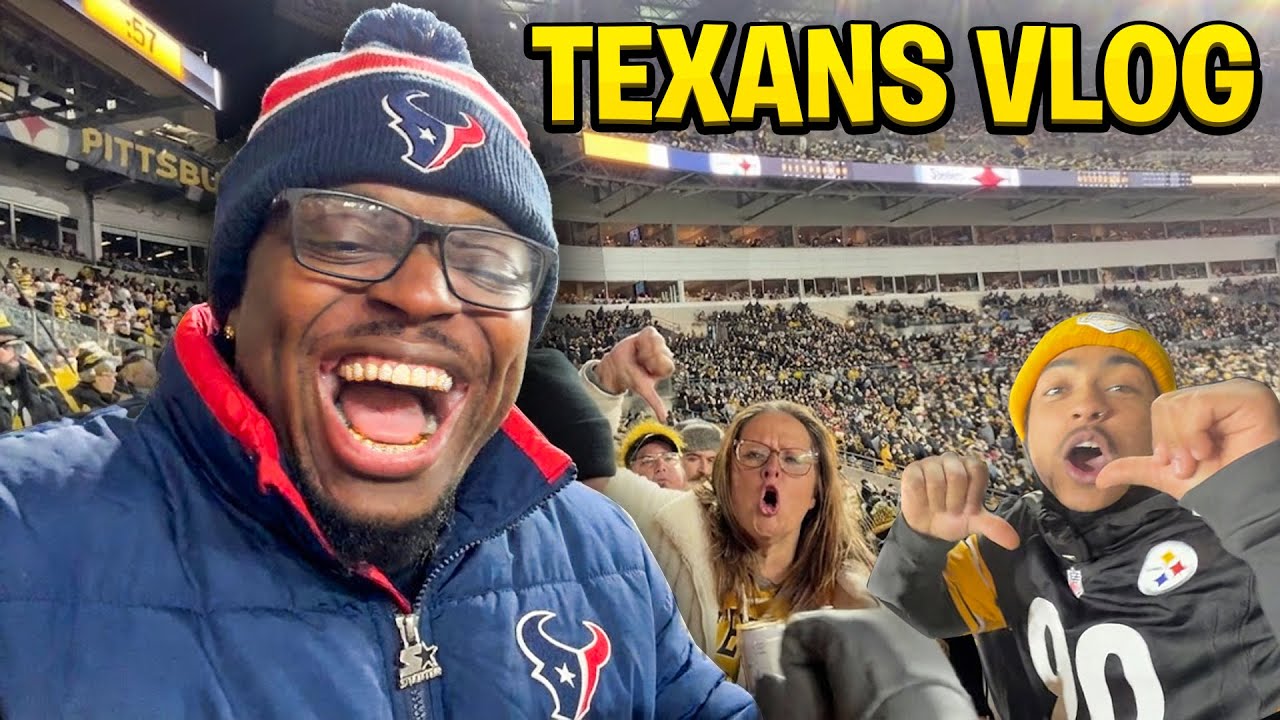 I went To The Texans Vs Steelers Playoff Game... SWARM!