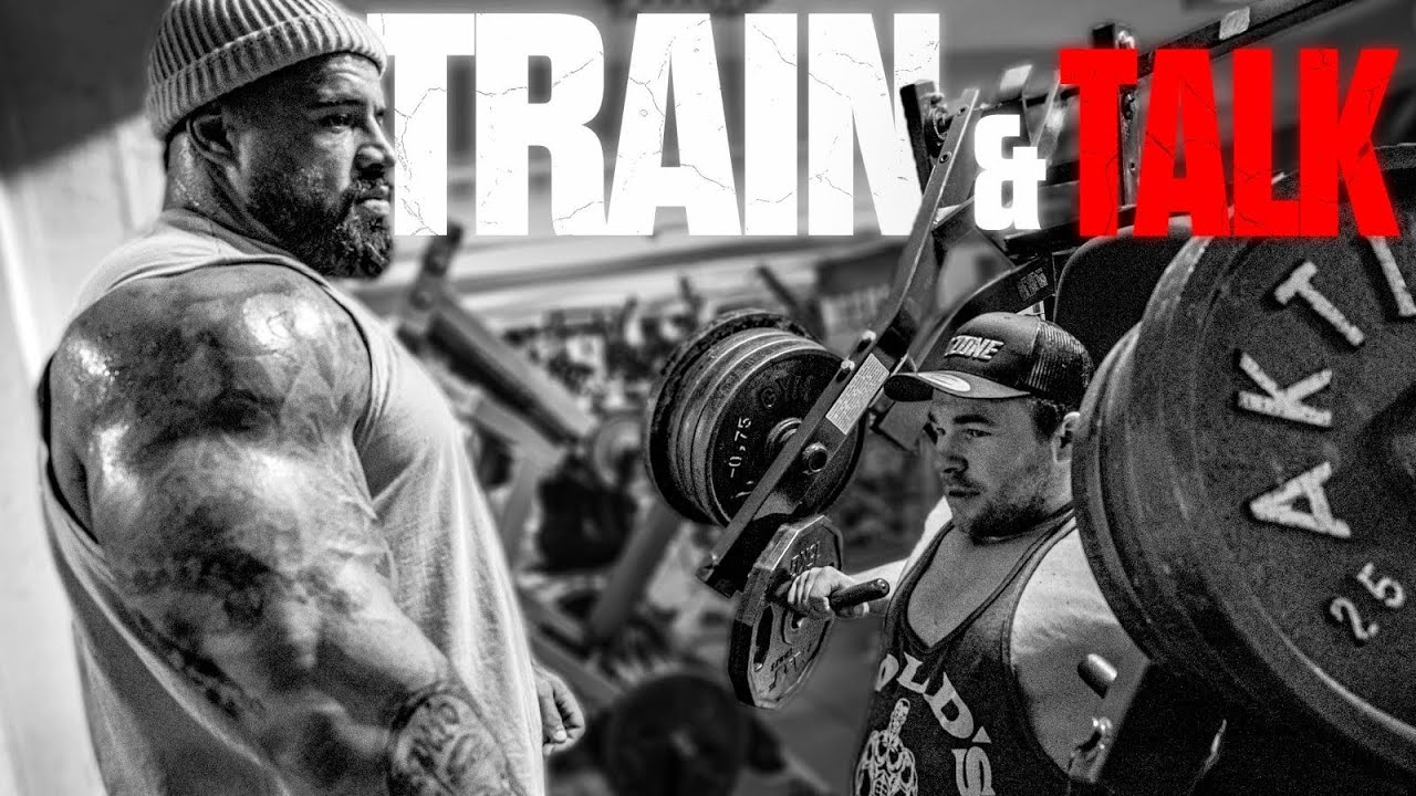 300 kg feinstes BEEF - brutales Brust/Bizep Training mit Marius und Jakob!