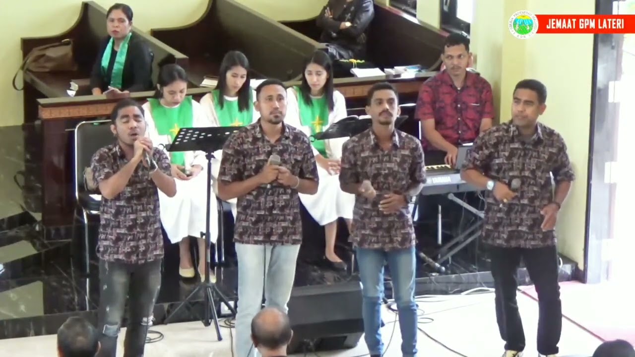 MAZ'DA VG - Terpujilah NamaMU (NARUWE) Live ibadah minggu Gereja Bukit Sion Jemaat GPM Lateri