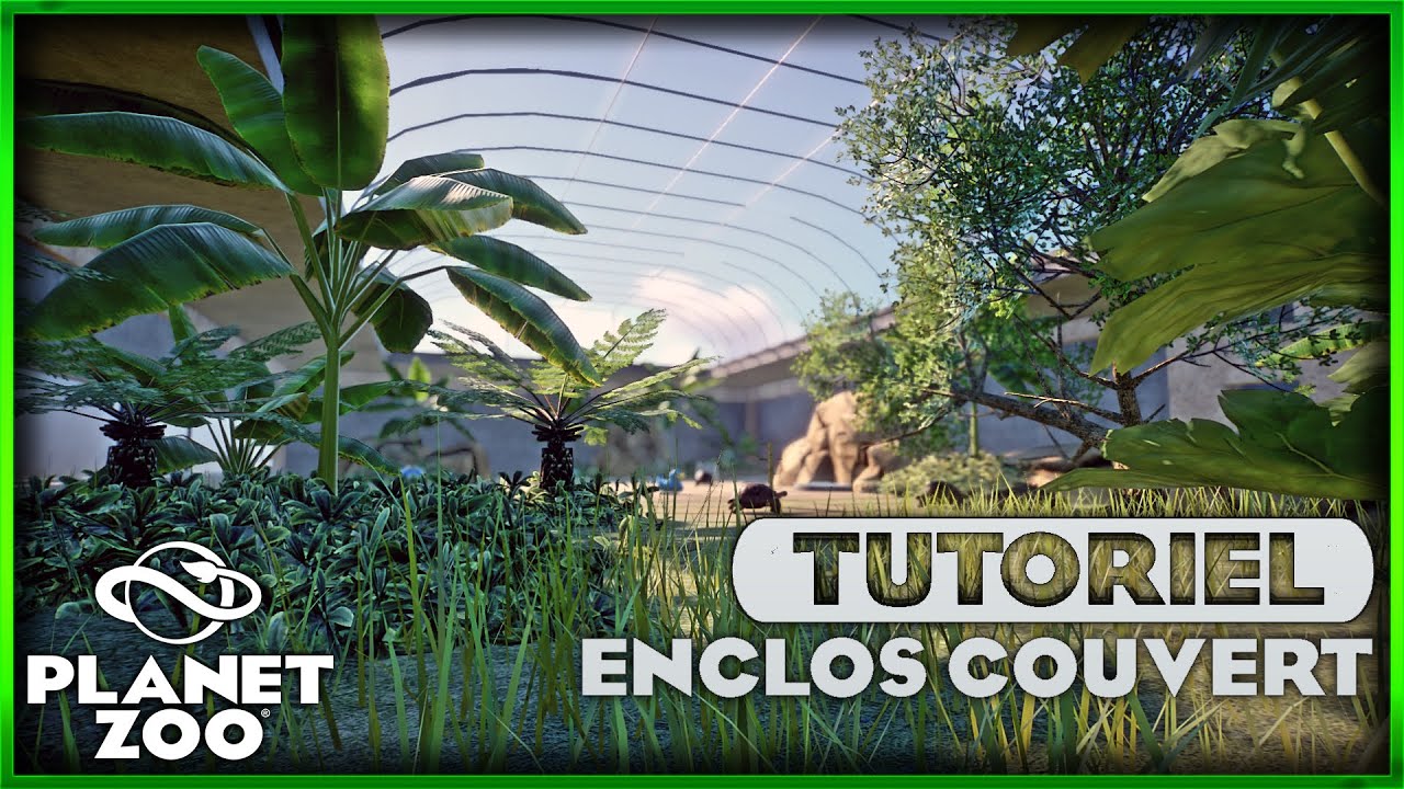 Comment faire un Enclos Terrarium / Vivarium ? | TUTORIEL | PLANET ZOO