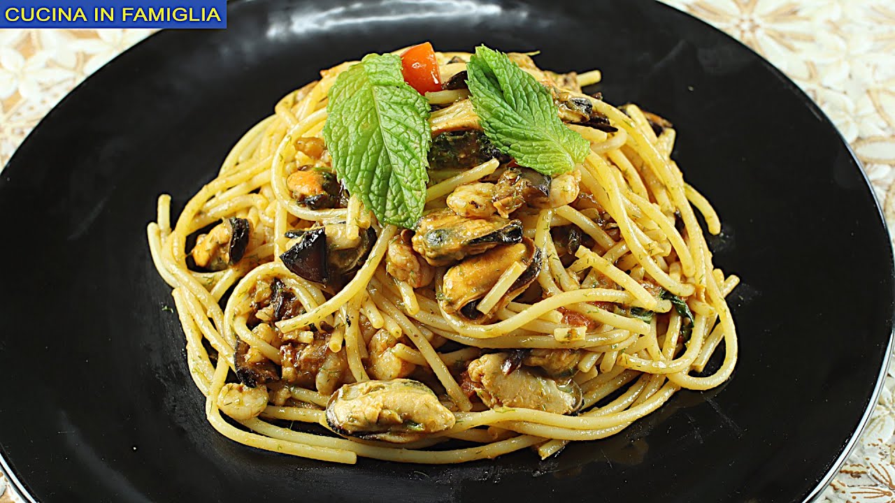 SPAGHETTI MARI E MONTI ricetta facile e veloce