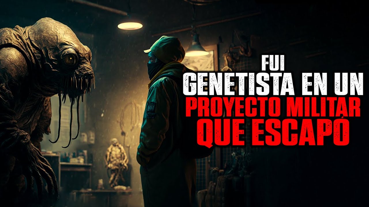 Fui GENETISTA en un PROYECTO MILITAR / Creepypasta
