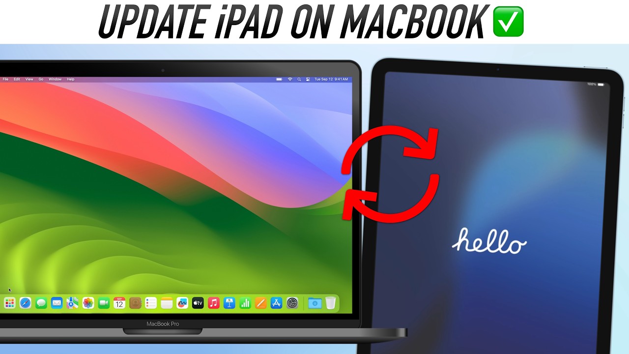 How To Update iPad On Macbook