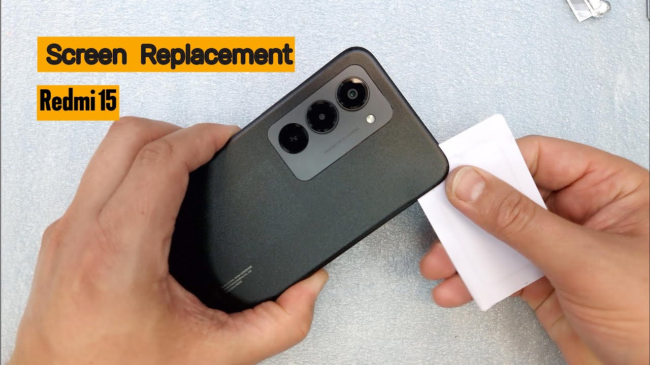 Redmi 15 Display Replacement  – Work Preview