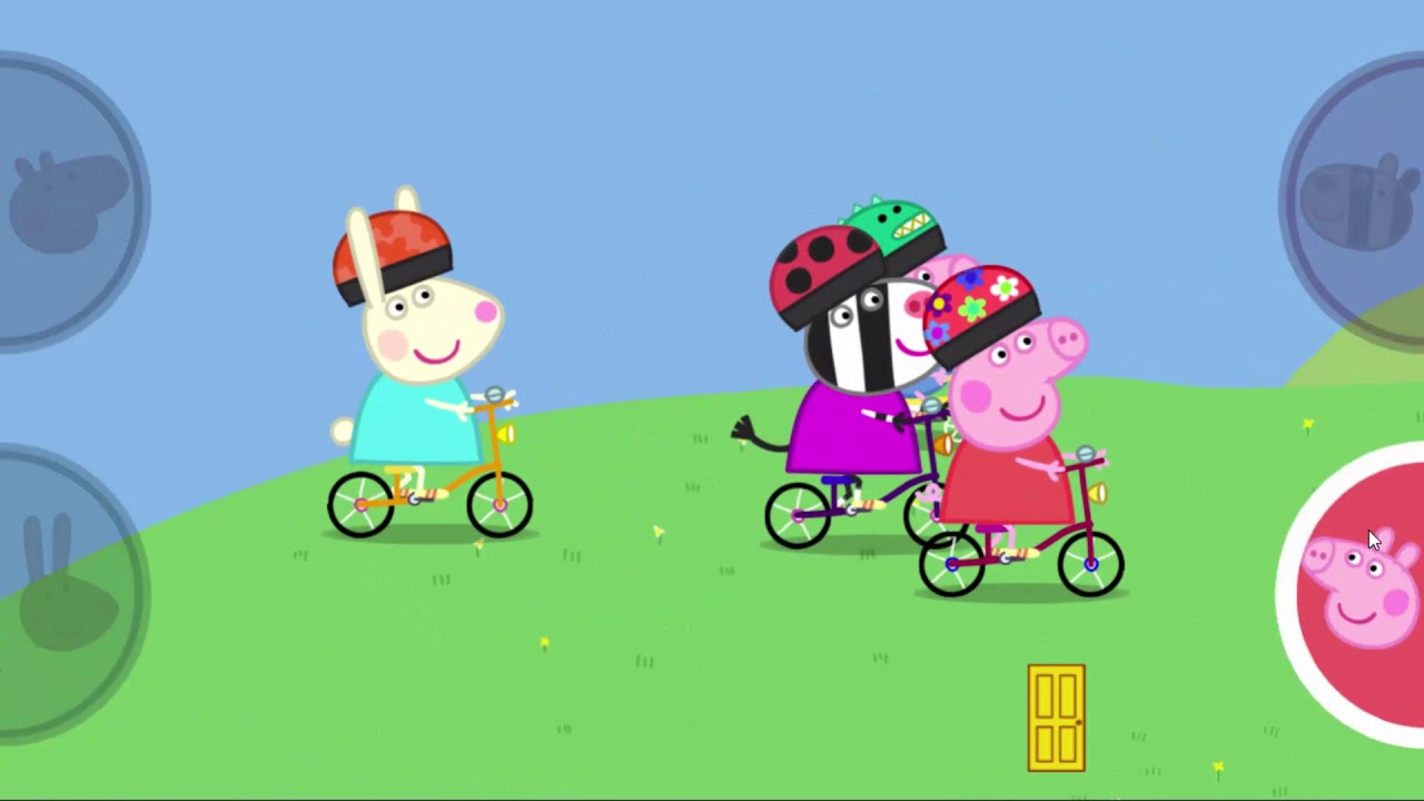 Peppa Pig Sports Day - Bicycle Race - Fun Play Kids Game