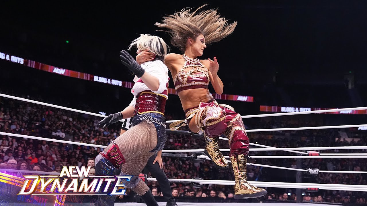 Две бывшие чемпионки AEW среди женщин встретятся один на один! Бритт Бейкер DMD против Хикару Шид...