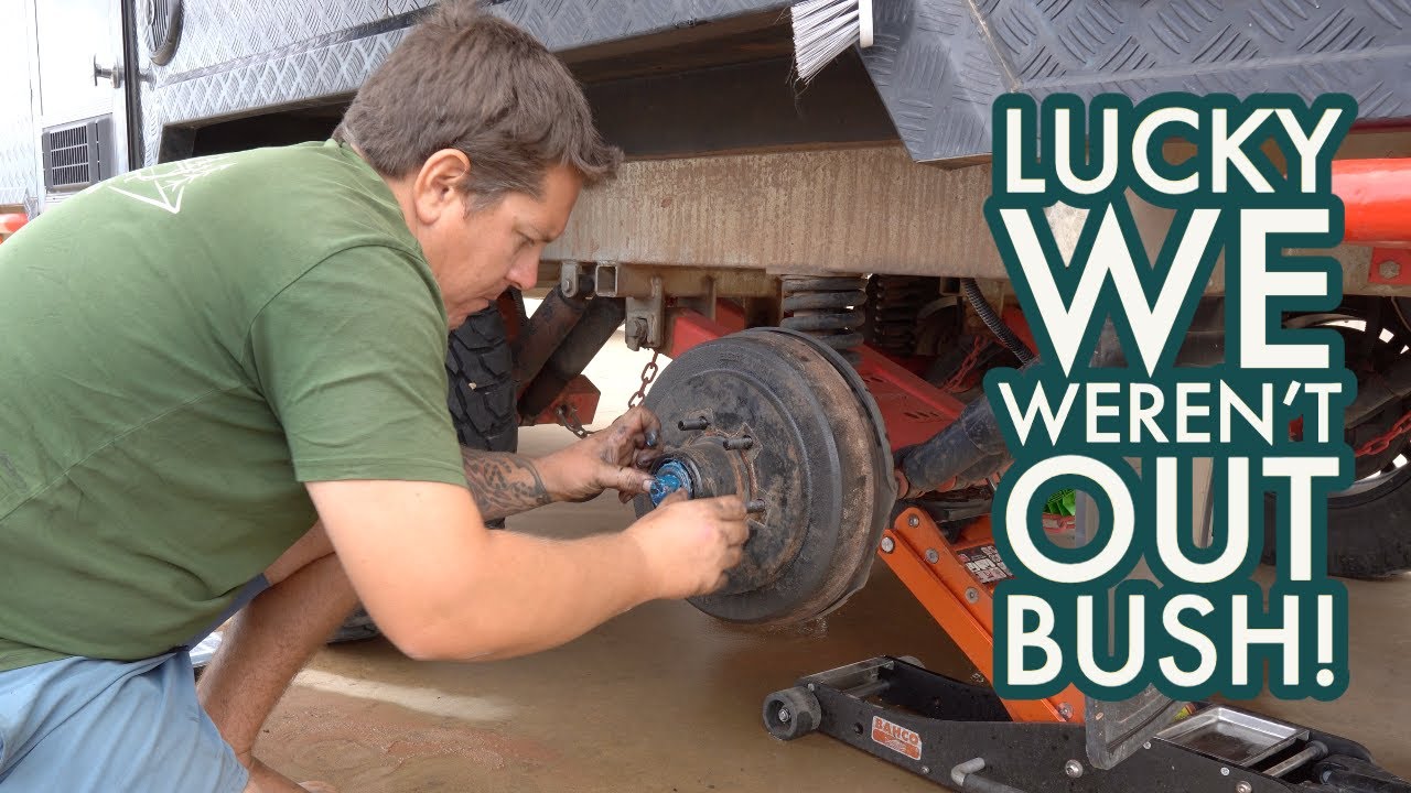 How to change the bearings on your caravan - 133