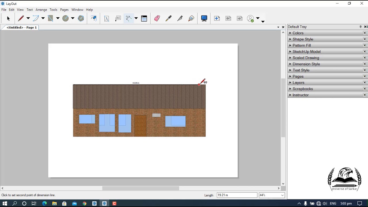 Learn About LAYOUT in SKETCHUP PRO | Sketchup in Hindi & Urdu