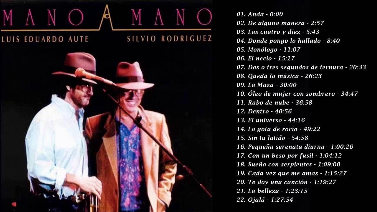 Mano a Mano - Silvio Rodriguez y Luis Eduardo Aute Mix Exitos Lo Mejor