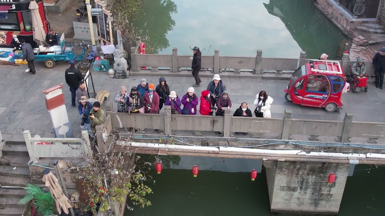 明清古街，早餐一條街，胖姐趕牛