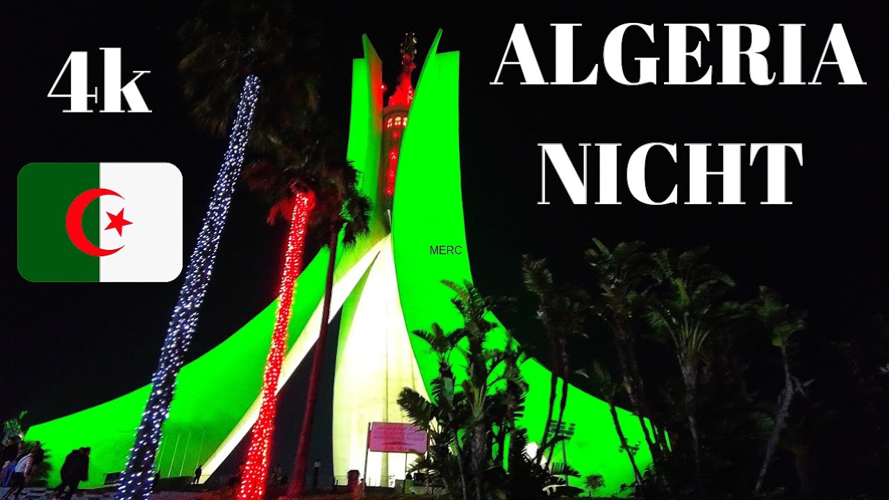 الجزائر العاصمة  ALGERIA 🇩🇿  NIGHT DRIVING 4k EXPLORING THE CAPITAL ALGIERS  الجزائر DZD 4k