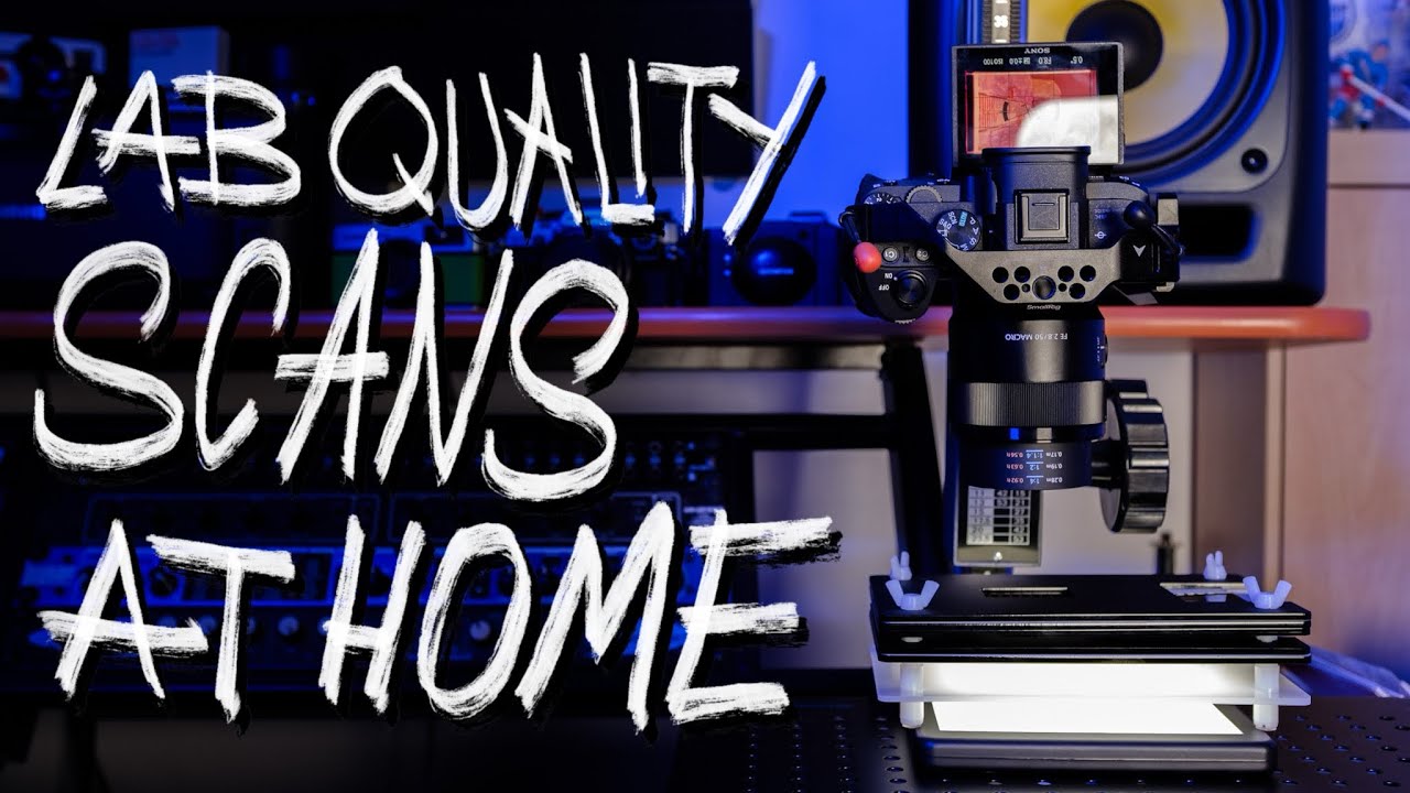 How to Scan 35mm Film Negatives at Home (Pro-Level Camera Setup)