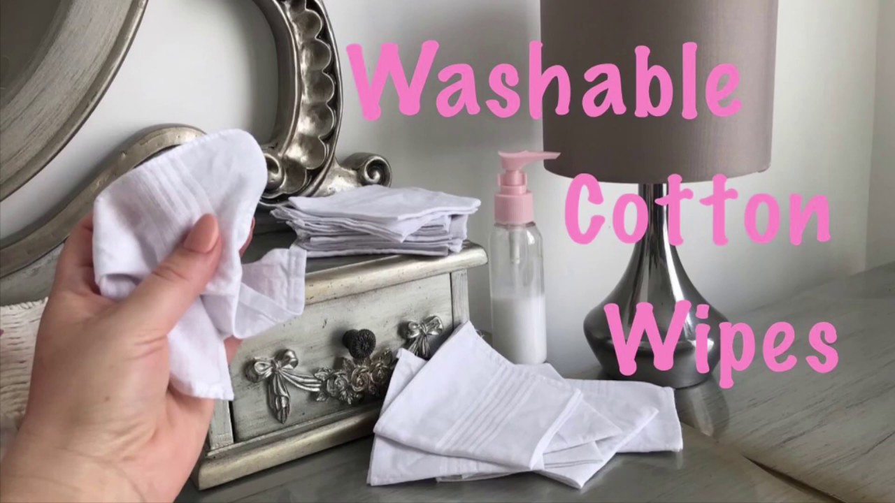 DIY Washable Cleansing Wipes