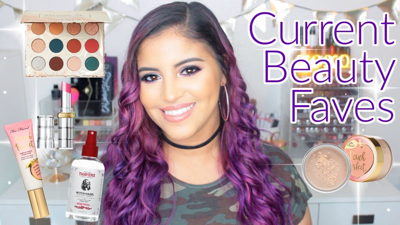 My Current Beauty Favorites | 2018