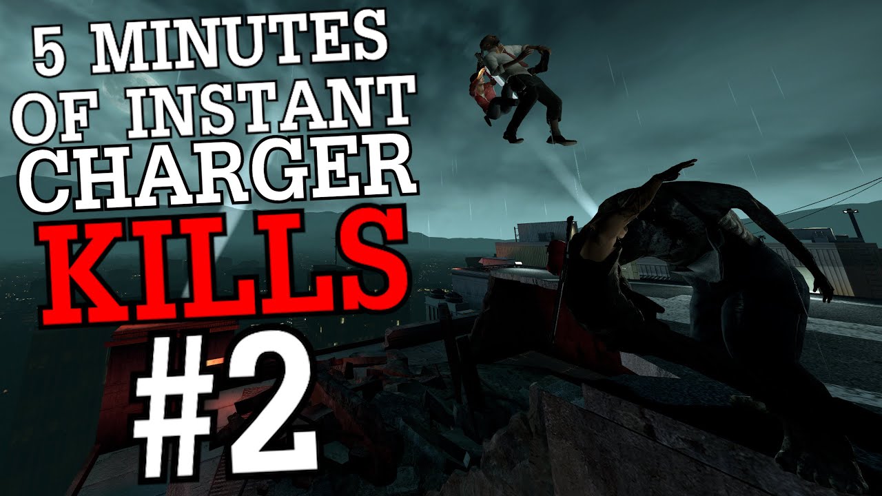 5 Minutes of Instant Charger Kills #2 - L4D2