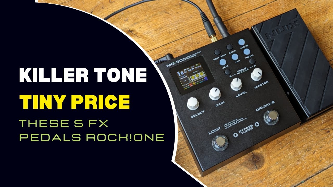 What Guitar Multi Effects Pedals Are BEST for Beginners on a Budget